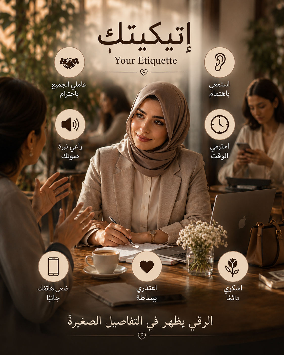 الرقي يظهر في التفاصيل